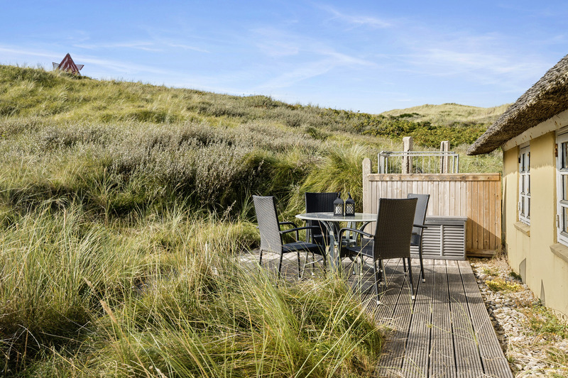 Solterrassen ved sommerhuset